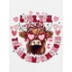 thumbnail image 3 of Women'S Highland Cow Valentine'S Print T-Shirt, "Love You Until The Cows Come Home" Crew Neck, Casual Summer Knit Fabric Top with Medium Stretch, 100% Cotton, Geometric Pattern - 190g/m², 3 of 7
