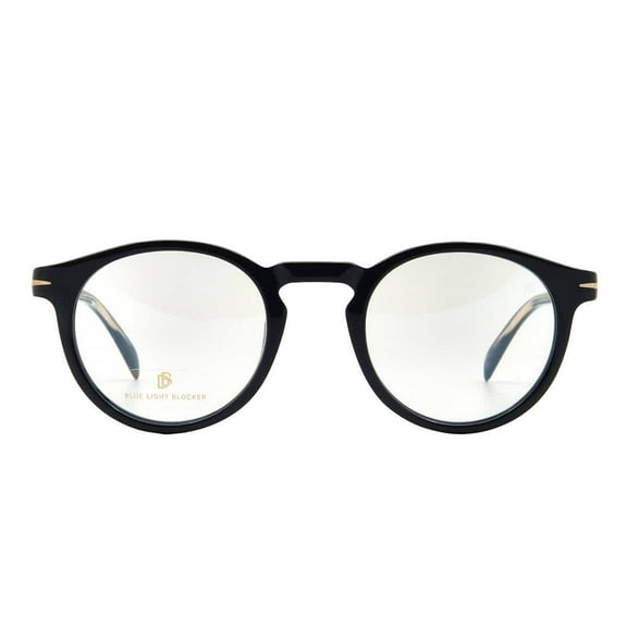 David Beckham Blue Light Block Oval Men's Eyeglasses DB 1036/S 02M2/G6 49