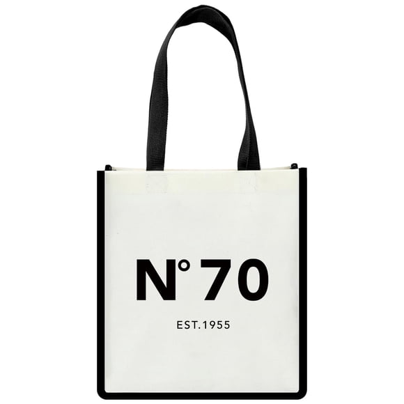 Bolsa NGLIV de lona impermeable para 70 cumpleaños, 30 x 33 x 19 cm