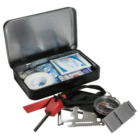 Life+Gear 32pc First Aid Survival Kit in Tin Case