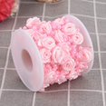 thumbnail image 1 of Exquisita cadena de perlas de imitación ABS rosa para decoración de guirnaldas de bodas, cuentas de cadena de perlas artificiales con una mano de obra exquisita, perfecta para manualidades con, 1 of 5