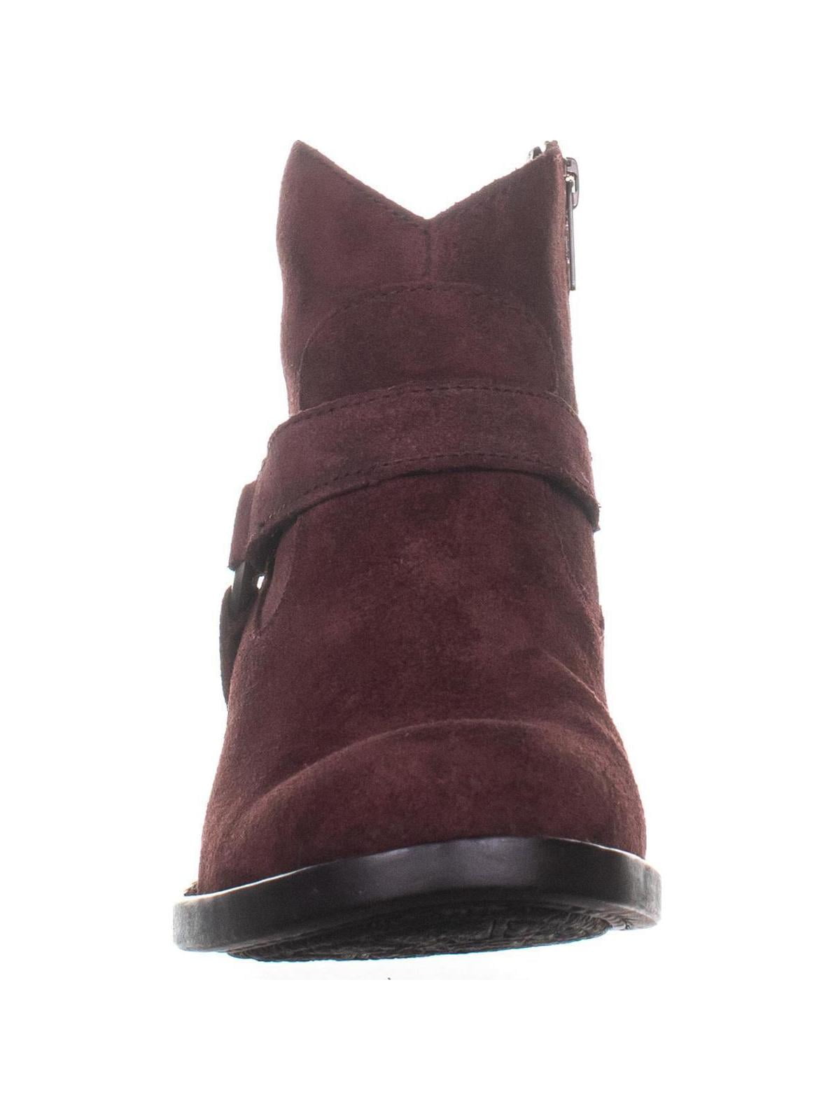 Born Carmel Harness Western Ankle Boots, Burgundy Born Carmel Harness Western Ankle Boots, Burgundy
