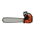 thumbnail image 2 of 65cc/72cc Gas Chainsaw 24" Bar Gasoline Powered Chain Saw 2-Cycle Wood Cutting Orange, 2 of 16