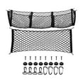 thumbnail image 4 of funtasica Car Cargo Net Trunk Storage Net Car Accessories Practical Convenient Trunk Cargo Net Organizer Cargo Storage Net for Outdoor 90x40cm double layer, 4 of 9