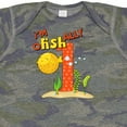 thumbnail image 4 of Inktastic I'm O-fish-ally One Cute Puffer Fish First Birthday Boys or Girls Baby Bodysuit, 4 of 5