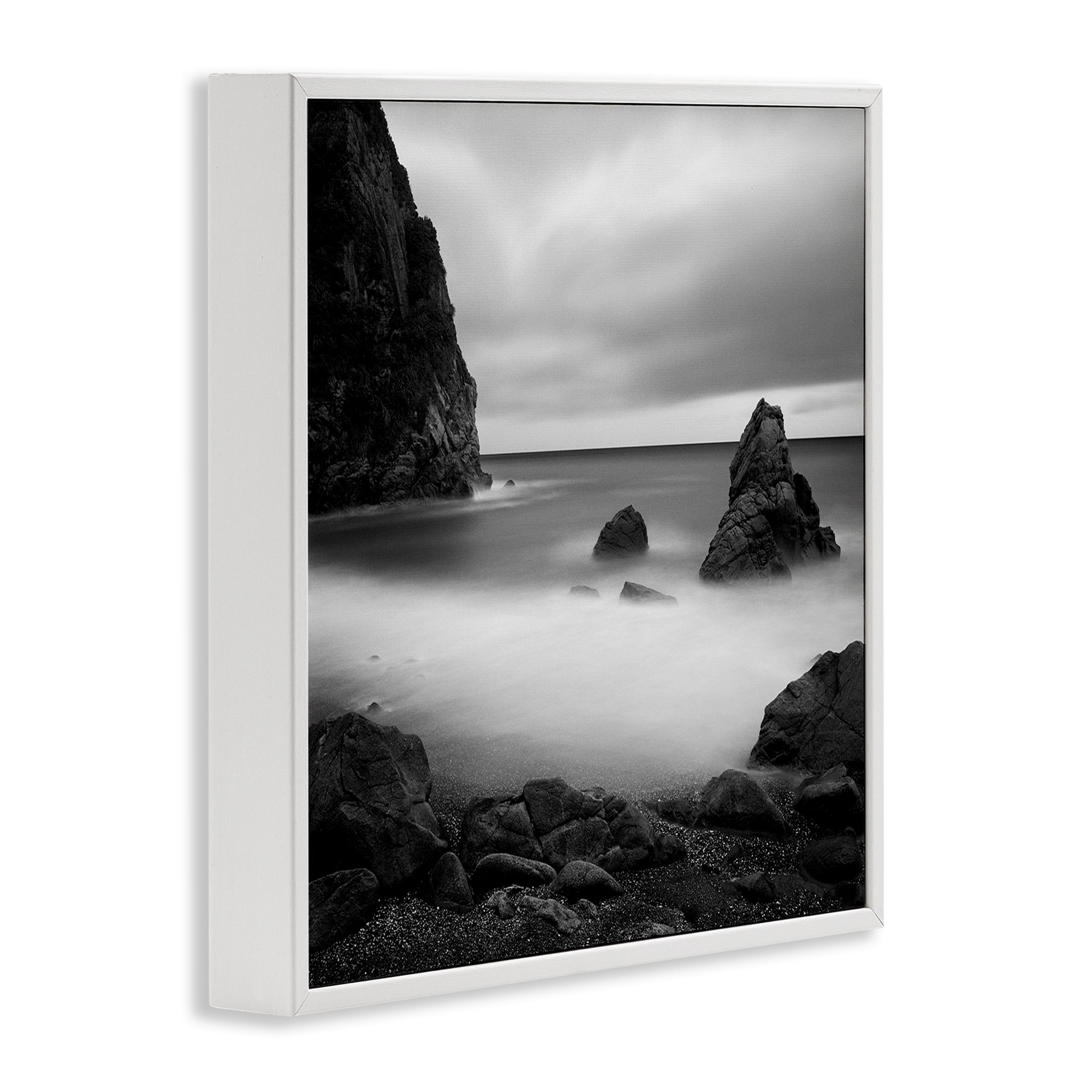Stupell Industries Clear To The Horizon White Framed Giclee Art, design by Chip Forelli