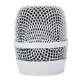 thumbnail image 2 of Ball Head Mesh Microphone Grille, Reduce Wind Sounds Standard Threads Stainless Steel Reduce Popping Sounds Microphone Head Replacement  for Mic Repairing, 2 of 7