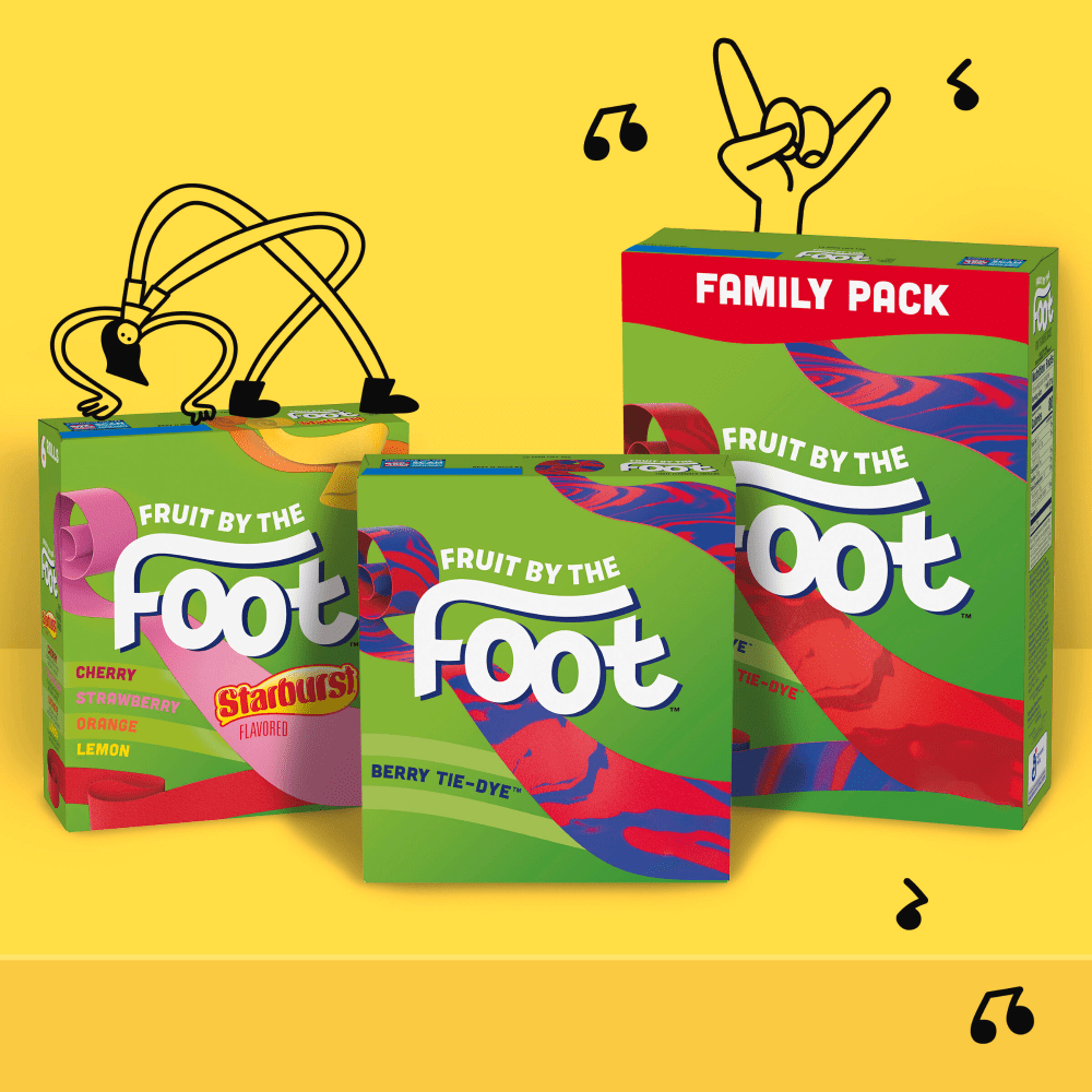 Fruit by the Foot Gluten Free Fruit Flavored Snacks Variety Pack 6 ct / 0.75 oz - 5 Pack