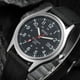thumbnail image 3 of Fiudx Liquidación De Ahorros De Verano Reloj De Pulsera Deportivo De Cuarzo De Acero Inoxidable Con Fecha Y Lona Militar Para Hombre, 3 of 6