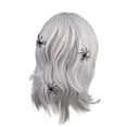 thumbnail image 1 of Compre 2 y consiga un 10% de descuento Silver-gray Medium-length Spider Wig Cos Witch Ghost Bride Role-playing Props, 1 of 5