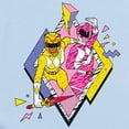 thumbnail image 2 of CafePress - Power Rangers Yellow Ranger And Pink - Baby Light Bodysuit, Size Newborn - 24 Months, 2 of 4