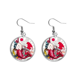 thumbnail image 1 of Art peces Koi Japon patron Pendientes pendientes de plata colgantes joyas señora Unbranded M, 1 of 3
