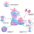 thumbnail image 1 of Botellas de agua plegables de silicona de 1 pieza - Botellas de agua plegables - Botellas de agua de silicona reutilizables sin Bpa, Wat deportivo portátil plegable a prueba de fugas XianweiShao 8390612849435, 1 of 1