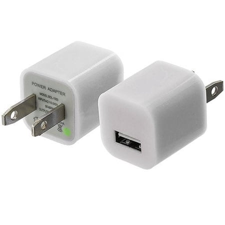 5X USB Home Wall Charger AC Adapter Plug 1A compatible with iPhone 5 6 6S Plus Samsung price history on PriceWatchPro