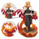 thumbnail image 2 of Figura de Demon Slayer Rengoku Kyoujurou de 20cm, figura de acción de Kimetsu no Yaiba, Tanjirou/Inosuke/Shinobu, modelo de muñeca de juguete Gong Bohan LED, 2 of 2