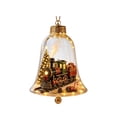 thumbnail image 6 of Mivyn Glowing Christmas Story Ornament, 4"Light-Up Mini Holiday Scene with Warm LED Light, Festive Keepsake Gift for Home Christmas Party Decoration,1PCS,Bell Shape, 6 of 6