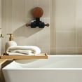 thumbnail image 1 of unbranded Soporte Ajustable Para Ducha Negro Con Instalación Sin Taladro Con Gancho Doble Para, 1 of 2