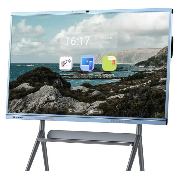 Belnet 65 inch Smart Board Touch Screen Mirroring Reverse Control IR Wireless Smart TVs for Digital Signage, School & Office