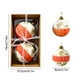 thumbnail image 2 of Adornos Navideños de Cristal Decorativos | Bolas Colgantes Brillantes de 8 Cm (Paquete de 2) | Adornos Brillantes para Árbol de Navidad | Adornos Festivos para Ventanas | Bolas Navideñas Irrompibles, 2 of 6