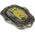 thumbnail image 3 of Moranse Religion Cross Cowboy Kneeling Prayer And Horse Design Belt Buckles, 3 of 5