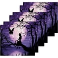 thumbnail image 2 of Fairy of The Moon Washcloths, Soft and Absorbent Cotton Towel, 4 Pack 12 X 12 Inches Premium Quick Dry Face Towel Wash cloth, 2 of 7