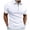 White, variant on Krdevn Mens Shirts - Men's Short Sleeve T Shirt Summer Casual Solid Holiday Shirts Tops,Mens Fall Shirts,Color:White,Size:XXL