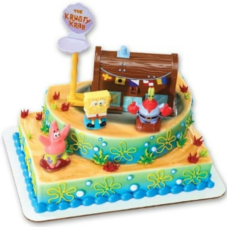 DecoPac SpongeBob Squarepants Krusty Krab Signature Deco Set ()