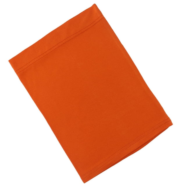 Maytalsory Foulard Turban pour Femmes, Accessoire de Mode pour Filles, Couvre-Chef Musulman, Orange