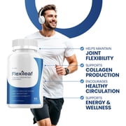 Flexileaf Capsule - Flexileaf Advanced Formula for Joint Support Supplement, 3 Pack, 180 Capsules