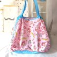 thumbnail image 4 of Mochila plegable de Hello Kitty Kawaii, bolso multifuncional de doble uso, puerto de haz de alta capacidad, bolsas de compras para Boutique, 4 of 4