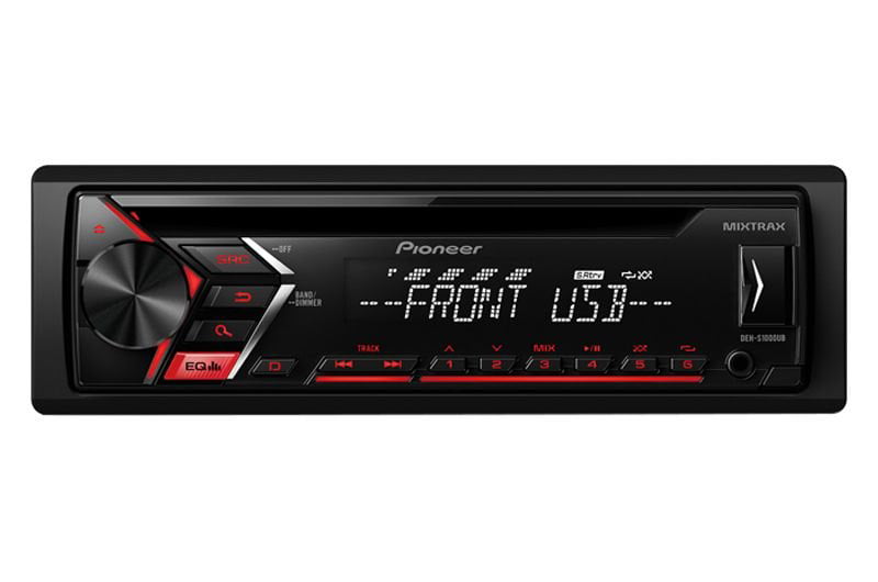 Pioneer DEH-S1000UB 1-DIN Car Stereo In-Dash CD MP3 AM/FM Receiver w/ MIXTRAX