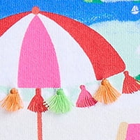Vivid White Umbrella
