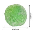 thumbnail image 3 of TOYOUME Textured Slush Ball Squishy, Slow Rise Stress Relief, Green, 3 of 6