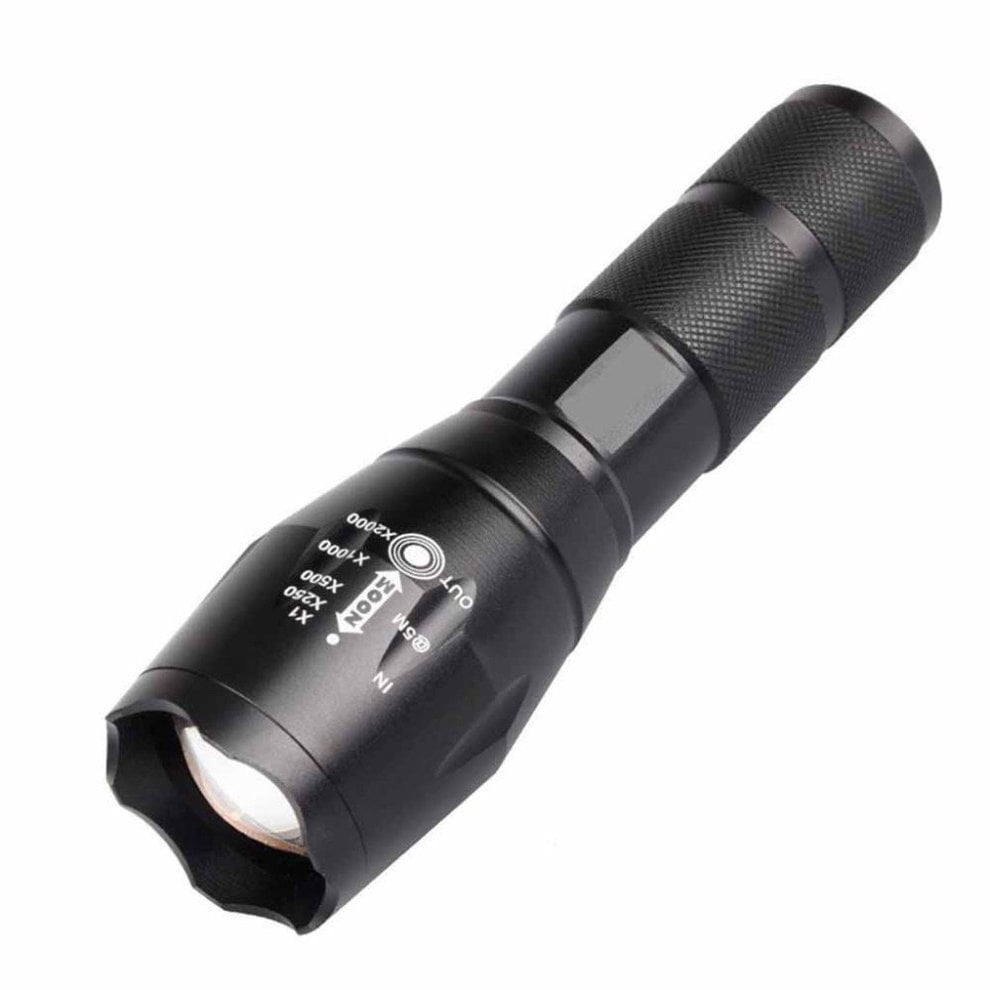 Telescopic LED Flashlight Rechargable Camping Flash Light Mini Zoomable Torch Walmart Canada