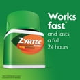thumbnail image 5 of Zyrtec 24 Hour Allergy Relief Tablets with 10 mg Cetirizine HCl, 30 Ct, 5 of 12