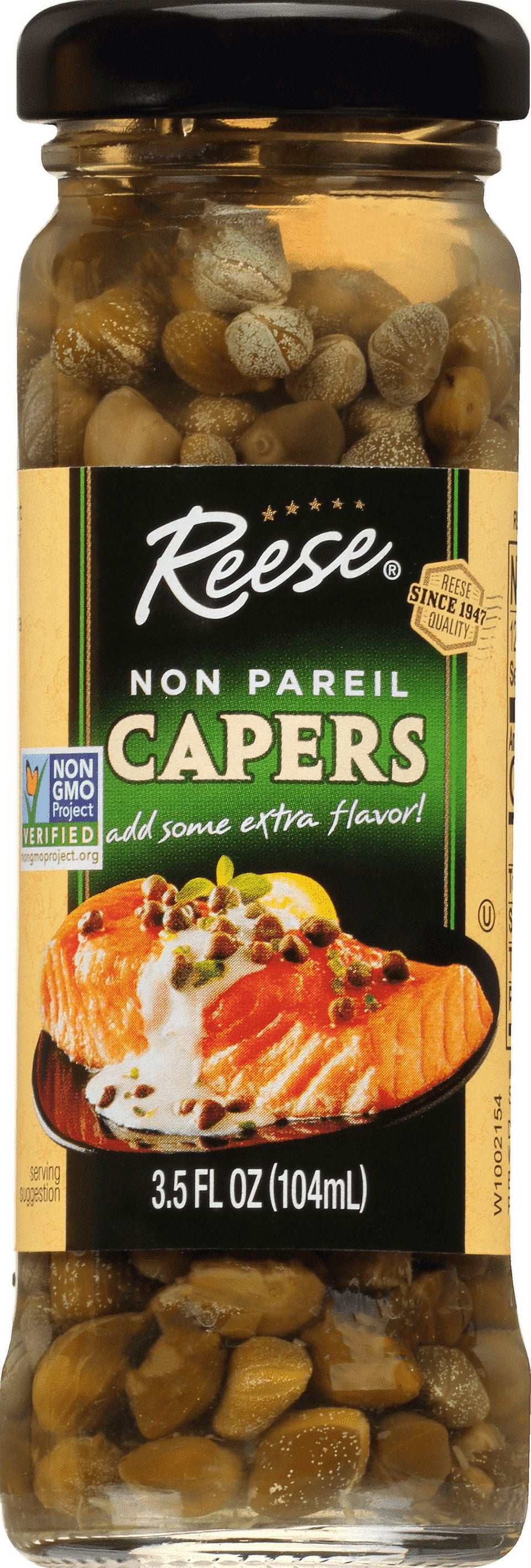 (4 pack) Reese Non Pareil Capers 3.5 oz