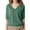 Green, variant on Leesechin Womens T Shirts V-Neck Half Sleeve Loose Fit Shirts Casual Solid Basic Tops