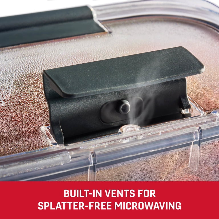 Rubbermaid Brilliance 10-Piece Set, Leak-Proof and Clear Food