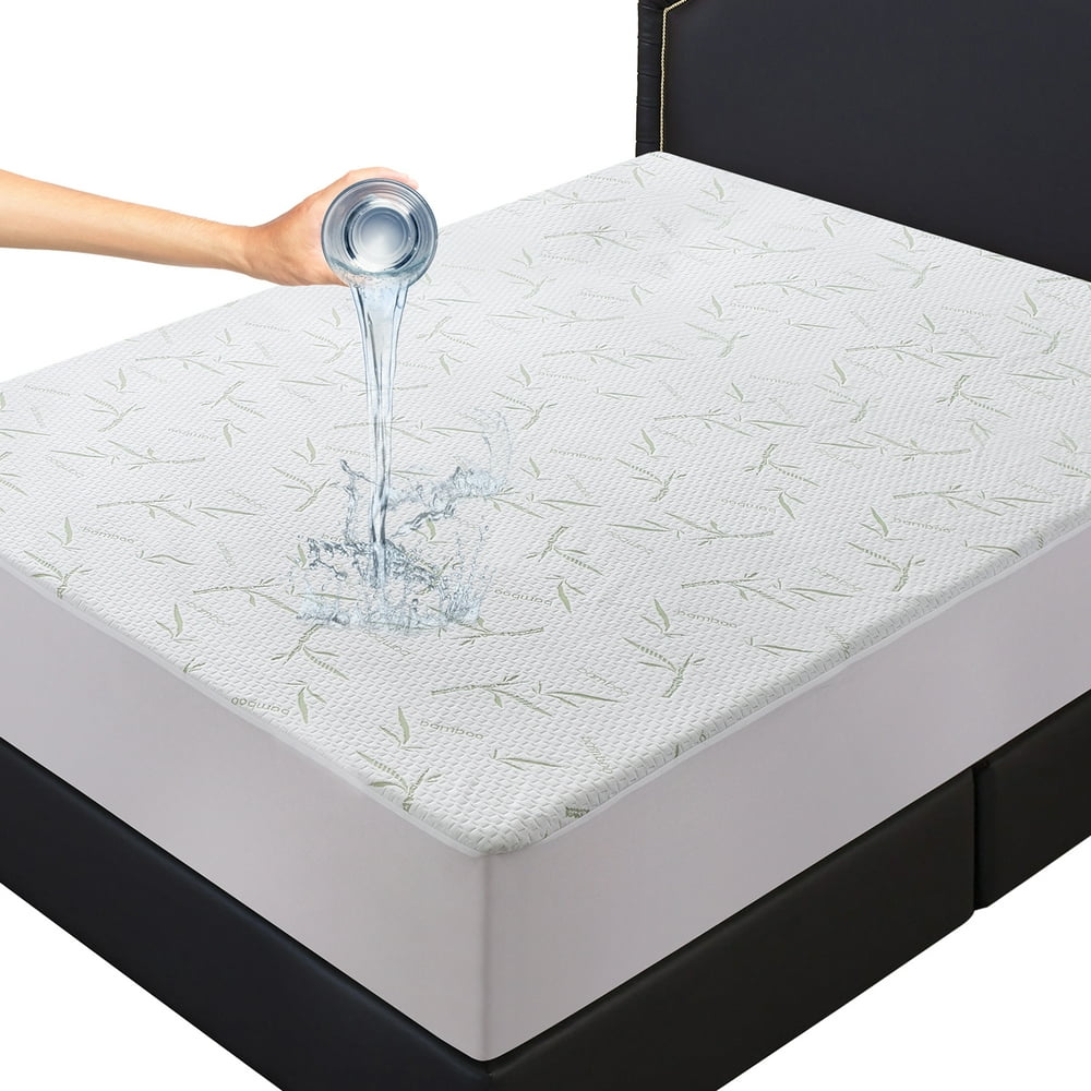 Twin Mattress Protector Waterproof Hypoallergenic & Breathable