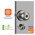 thumbnail image 2 of Door Lock, Fingerprint lock for Tuya smart lock Keyless entry Biometric Fingerprint Type-C and mechanical key unlock ,Easy to Install, 2 of 6