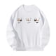 thumbnail image 5 of Sudadera para Mujer Manga Larga Suelta Jersey Sudadera Moda Blanco S Yuyangstore Sudadera con cuello redondo para mujer, 5 of 8