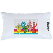 Personalized Yo Gabba Gabba! Rainbow Pillowcase