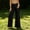 Black, variant on Womens Ruffle Wide Leg Jeans Cropped Elastic Casual Loose High Waisted Baggy Denim Pants with Pockets For Daily Wear Pants L