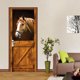 thumbnail image 5 of Gwong Decoración hogareña 2 unids / set Efecto 3D Patrón de caballo Pegatina de pared Fácil de aplicar Pegatina de PVC desmontable Decoración para el hogar Gwong 21079089, 5 of 6