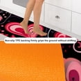 thumbnail image 4 of Valentine's Day Love Absorbent Washable Rectangular Kitchen Mat Rug, 15.7"x59" - Grey, 4 of 6