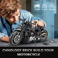 thumbnail image 7 of QOQ Motorcycle Building Block Toy Racing Roadster,1:8 Model Collectible Kits Motorcycle's Model Set and Technic for Boys & Adults (680 Pieces), 7 of 7