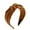 Brown, variant on D-GROEE Top Knot Headband for Women Wide Knotted Headbands Twist Turban Headwrap Elastic Hair Band Fashion Hair Accessories for Women Girls