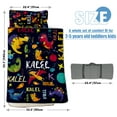 thumbnail image 3 of Custom Name Toddler Nap Mat with Blanket and Pillow, Great for Preschool and Naptime, 3 of 8