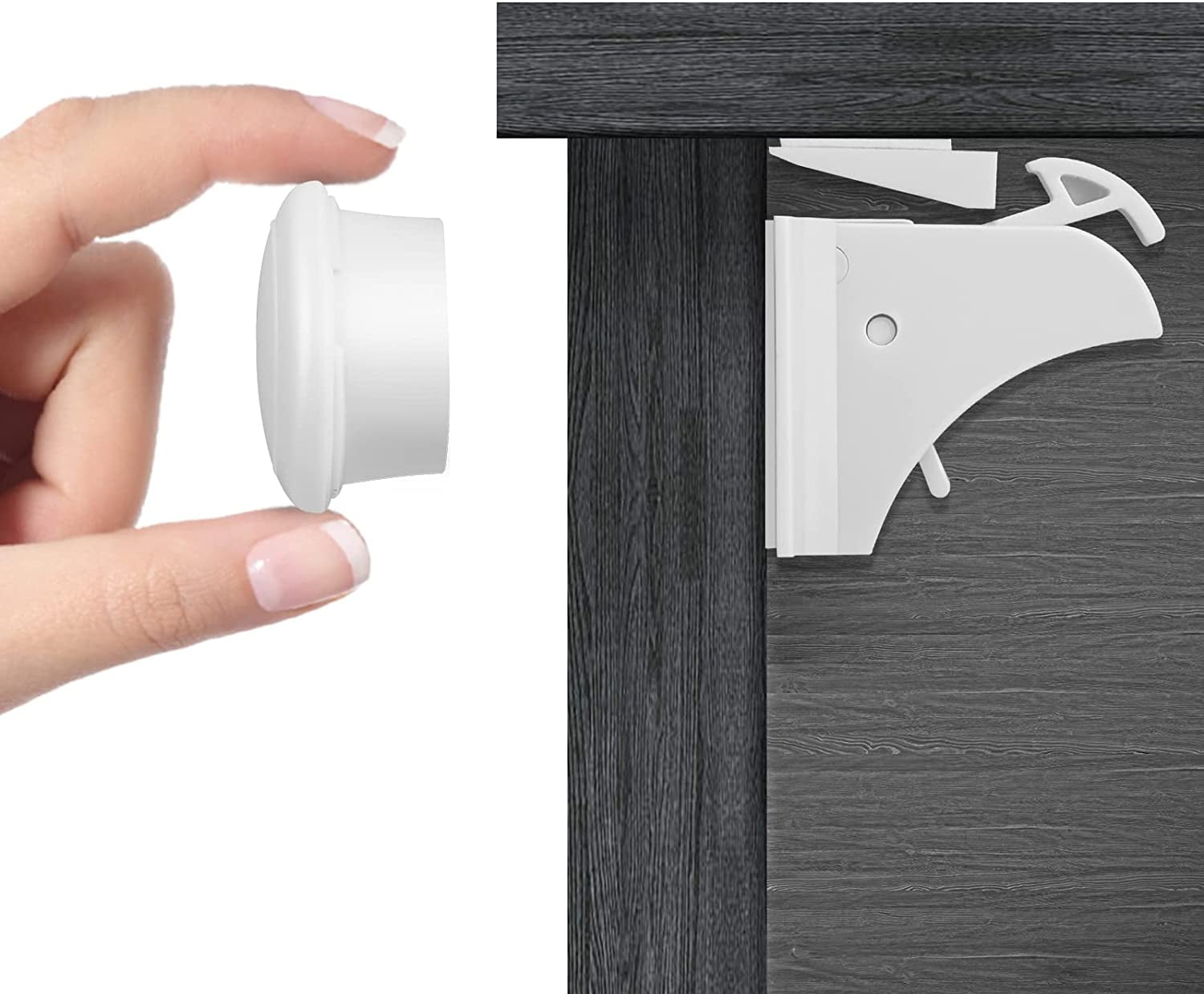 Sécurité Bébé Placard Bloque Porte, 10 Serrures + 2 Clés Enfant