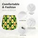 thumbnail image 4 of Balery Avocado Pantalones cortos deportivos para mujer con forro y dos bolsillos, elásticos, para entrenamiento, gimnasio, yoga-Large, 4 of 7